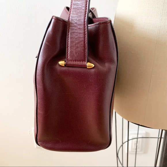 CARTIER Authentic Vintage Leather Crossbody Bag - Picture 9 of 14